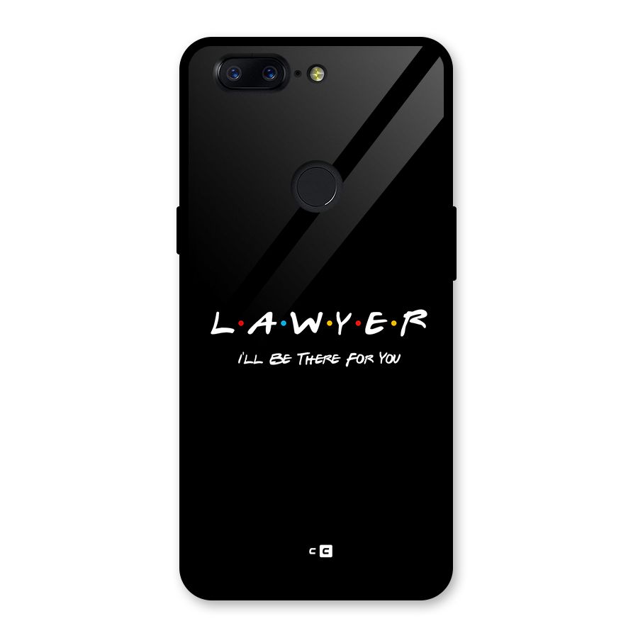Lawyer For You Glass Back Case for OnePlus 5T
