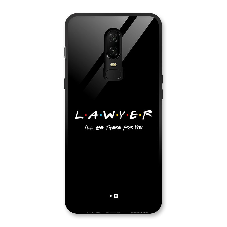 Lawyer For You Glass Back Case for OnePlus 6