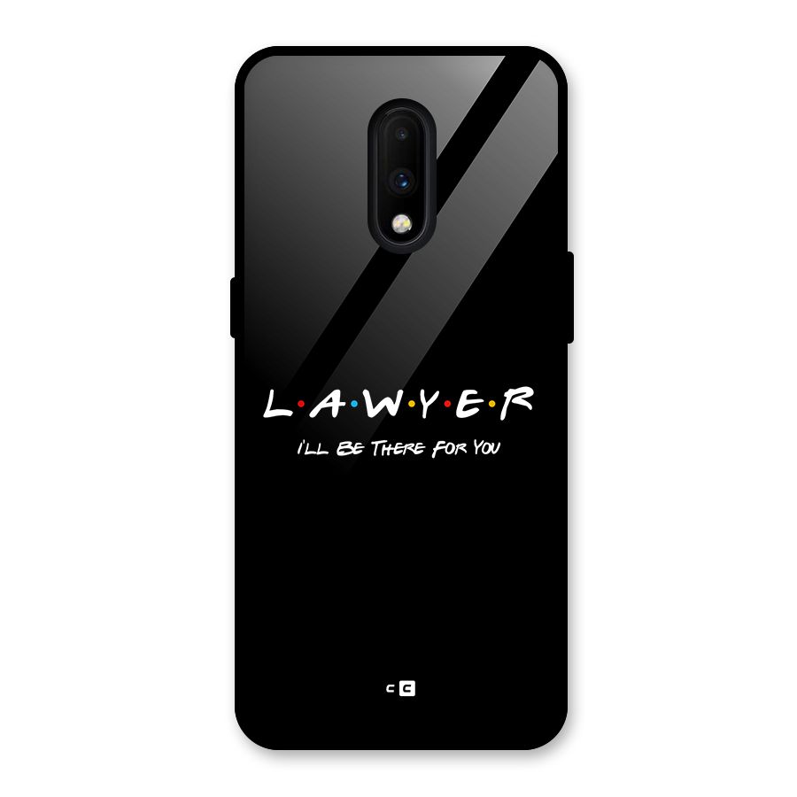 Lawyer For You Glass Back Case for OnePlus 7