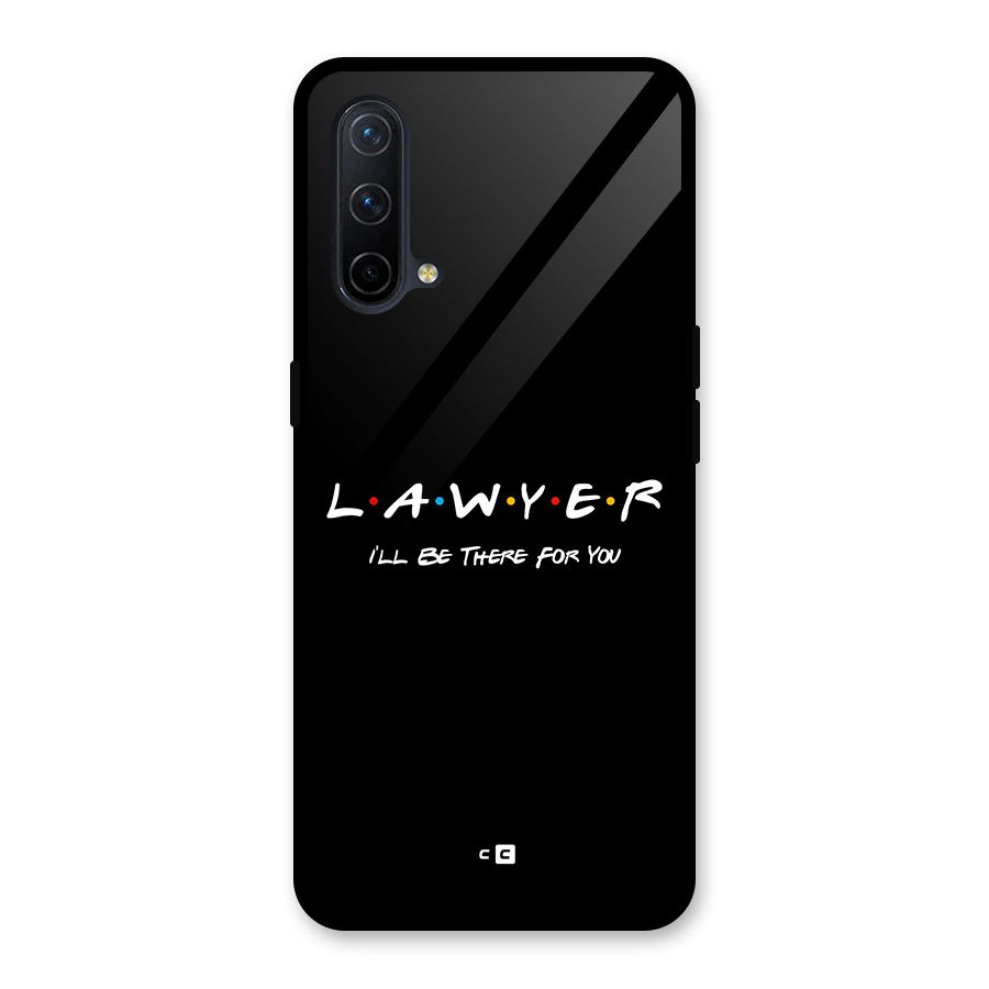 Lawyer For You Glass Back Case for OnePlus Nord CE 5G