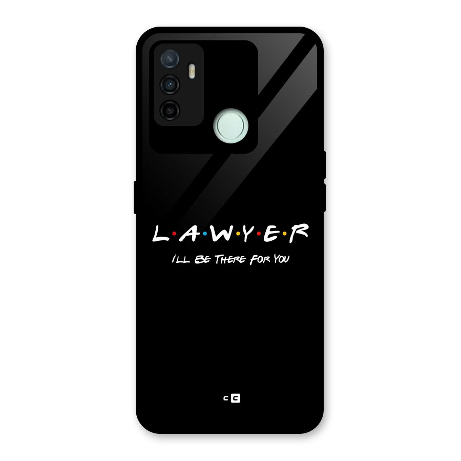 Lawyer For You Glass Back Case for Oppo A53