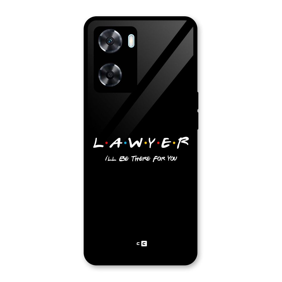 Lawyer For You Glass Back Case for Oppo A77