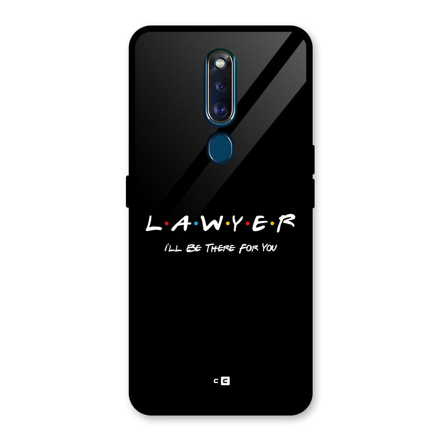 Lawyer For You Glass Back Case for Oppo F11 Pro