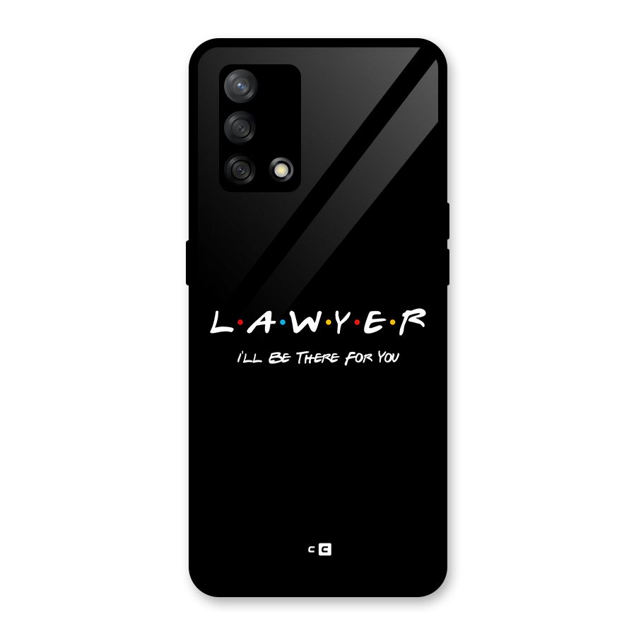 Lawyer For You Glass Back Case for Oppo F19