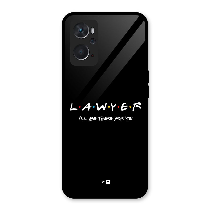 Lawyer For You Glass Back Case for Oppo K10 4G