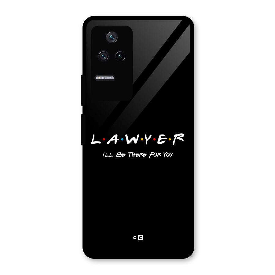 Lawyer For You Glass Back Case for Poco F4 5G