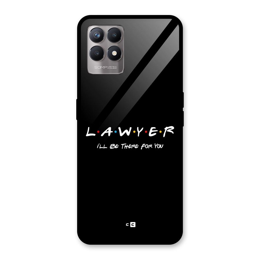 Lawyer For You Glass Back Case for Realme 8i