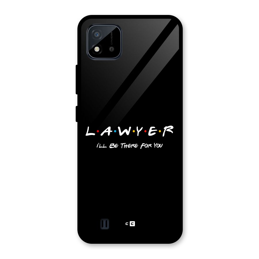 Lawyer For You Glass Back Case for Realme C11 2021