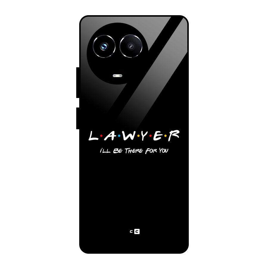 Lawyer For You Glass Back Case for Realme Narzo 60X
