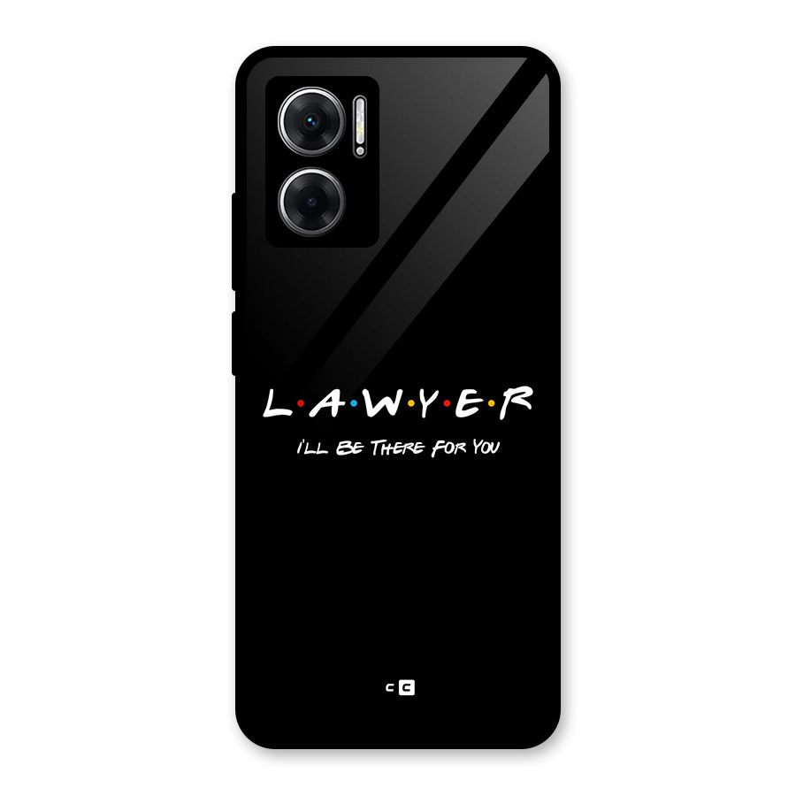 Lawyer For You Glass Back Case for Redmi 11 Prime 5G