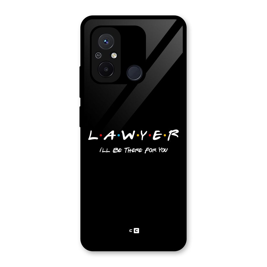 Lawyer For You Glass Back Case for Redmi 12C