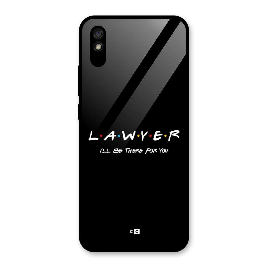 Lawyer For You Glass Back Case for Redmi 9i
