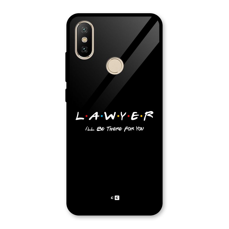 Lawyer For You Glass Back Case for Redmi A2