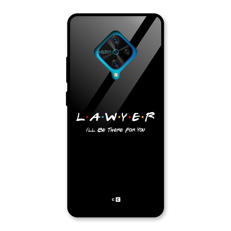 Lawyer For You Glass Back Case for Vivo S1 Pro