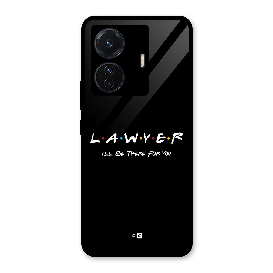 Lawyer For You Glass Back Case for Vivo T1 Pro