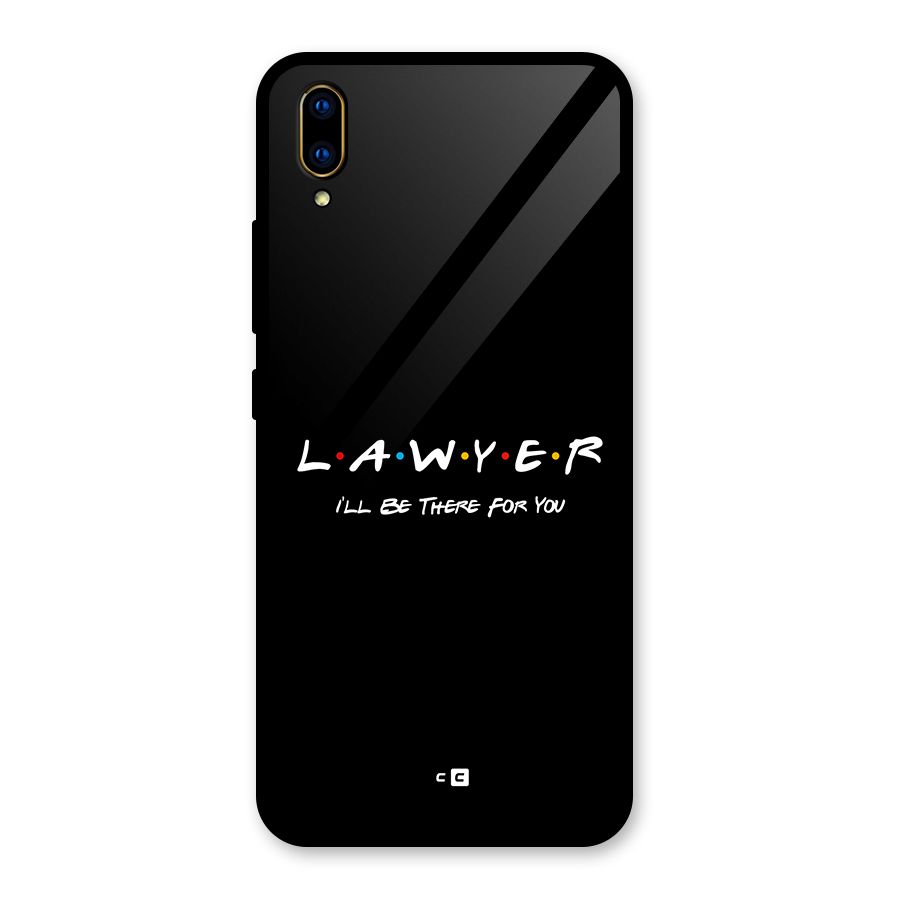 Lawyer For You Glass Back Case for Vivo V11 Pro