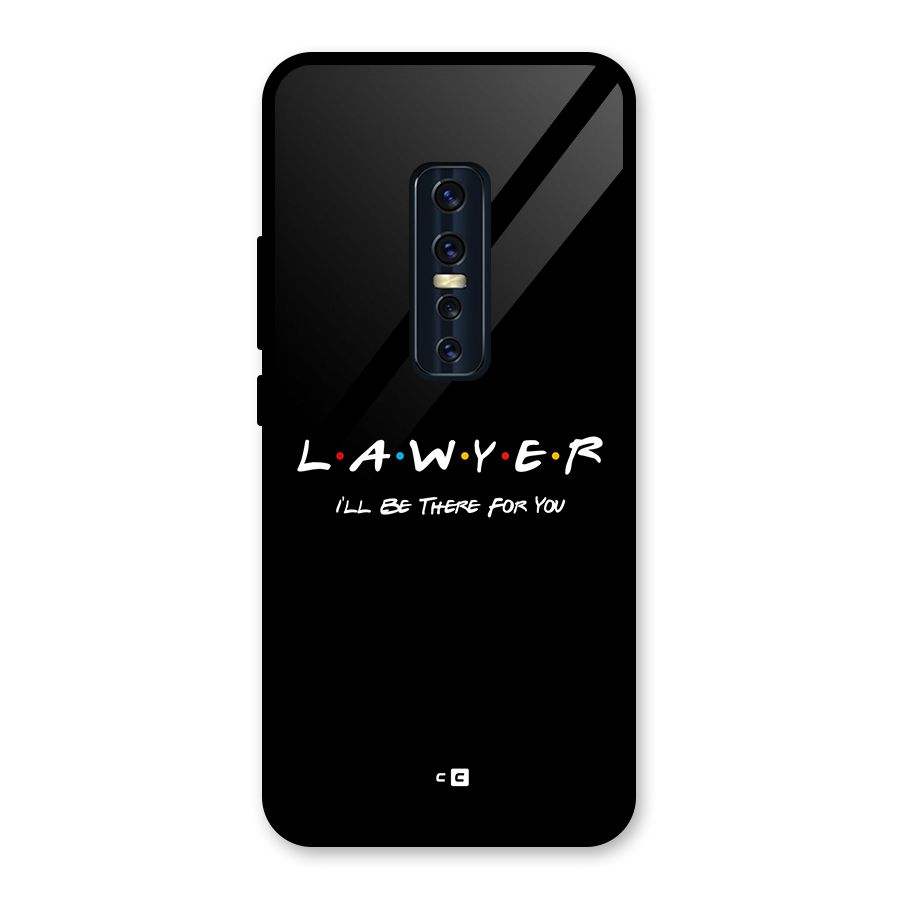 Lawyer For You Glass Back Case for Vivo V17 Pro