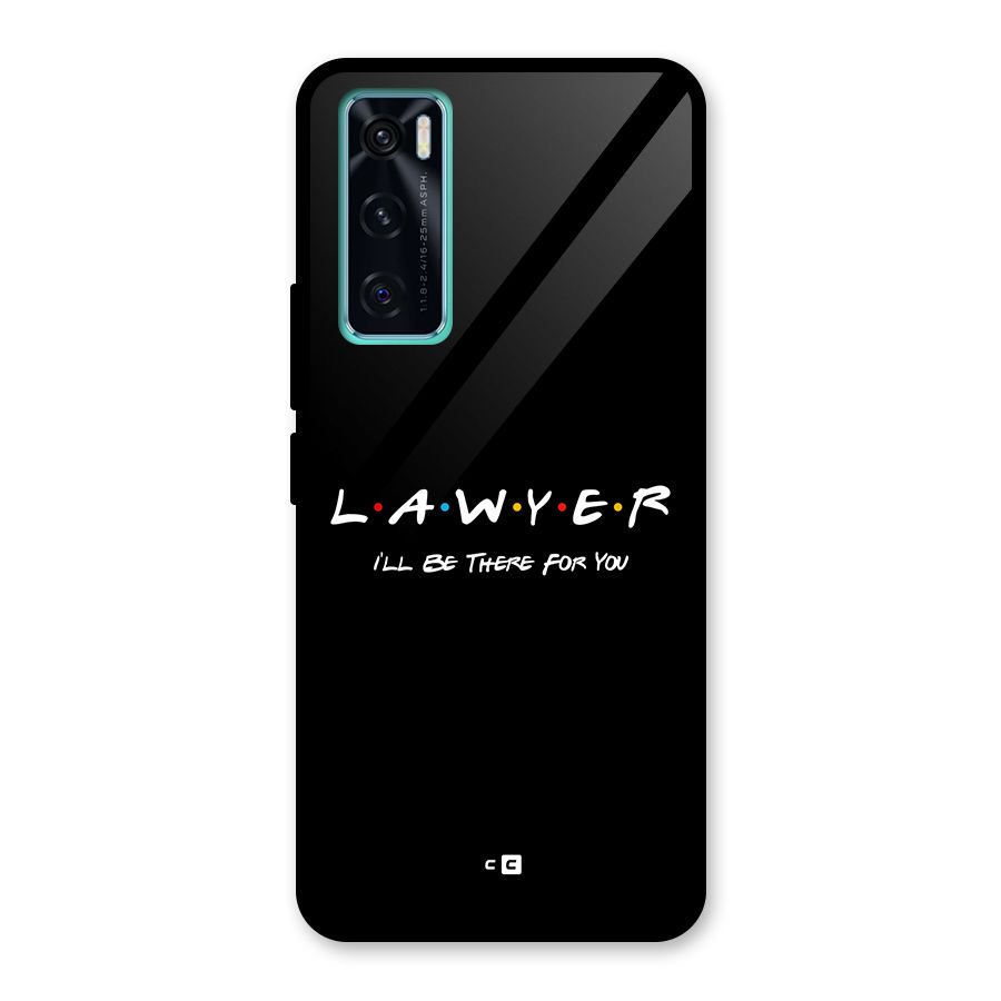 Lawyer For You Glass Back Case for Vivo V20 SE