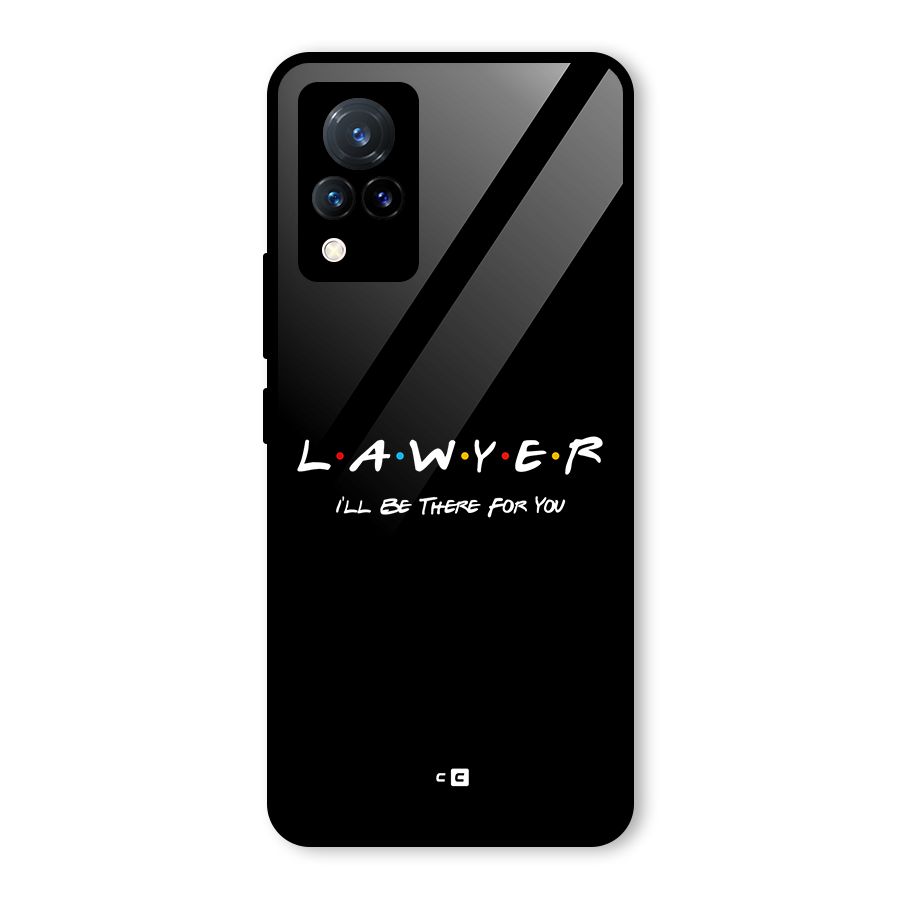 Lawyer For You Glass Back Case for Vivo V21 5G