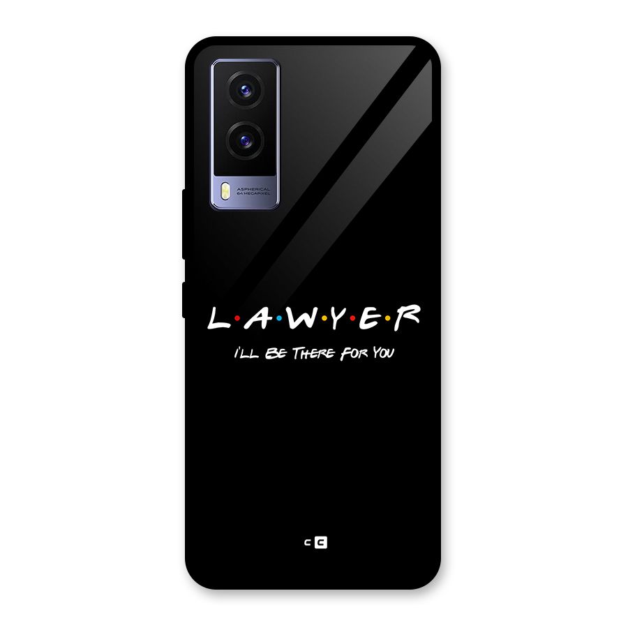 Lawyer For You Glass Back Case for Vivo V21e 5G
