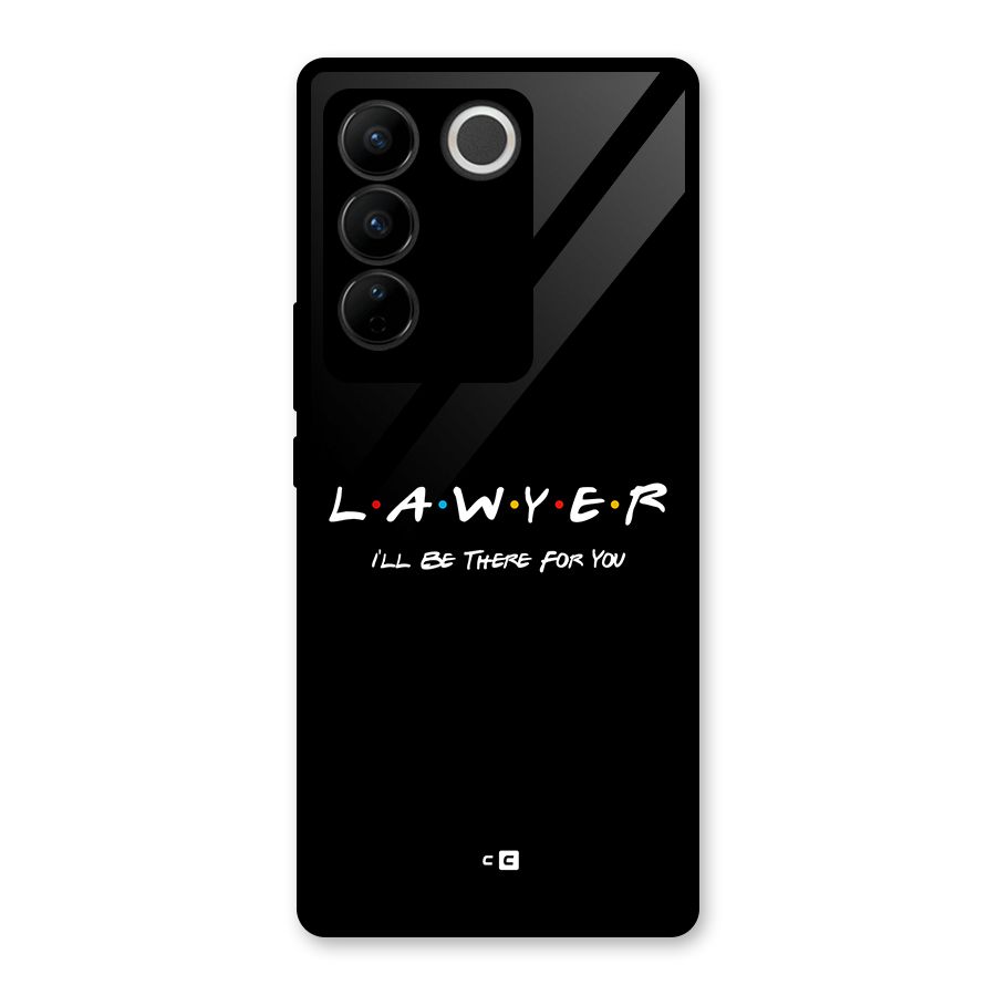 Lawyer For You Glass Back Case for Vivo V27 Pro