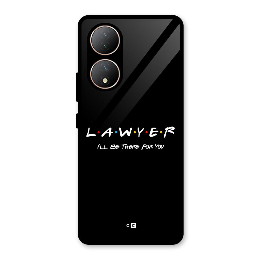 Lawyer For You Glass Back Case for Vivo Y100A