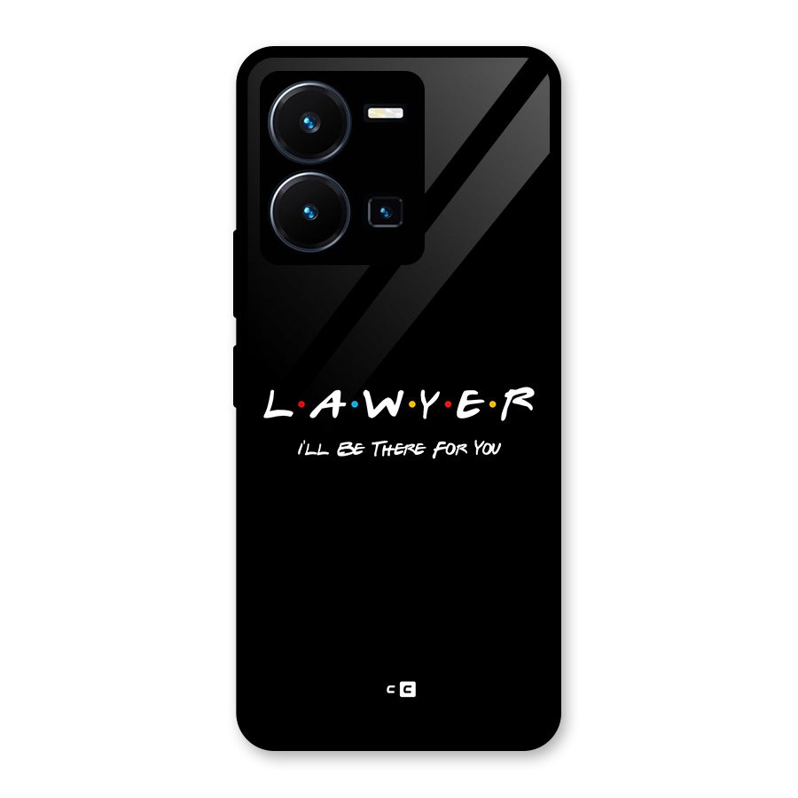 Lawyer For You Glass Back Case for Vivo Y35
