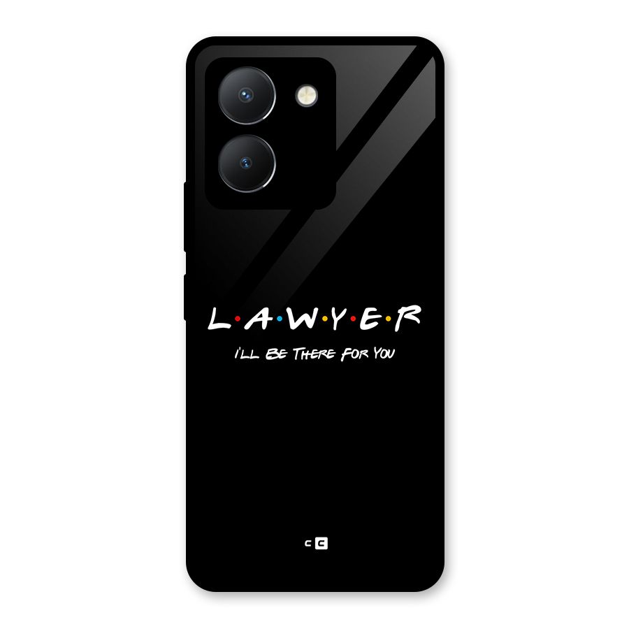 Lawyer For You Glass Back Case for Vivo Y36