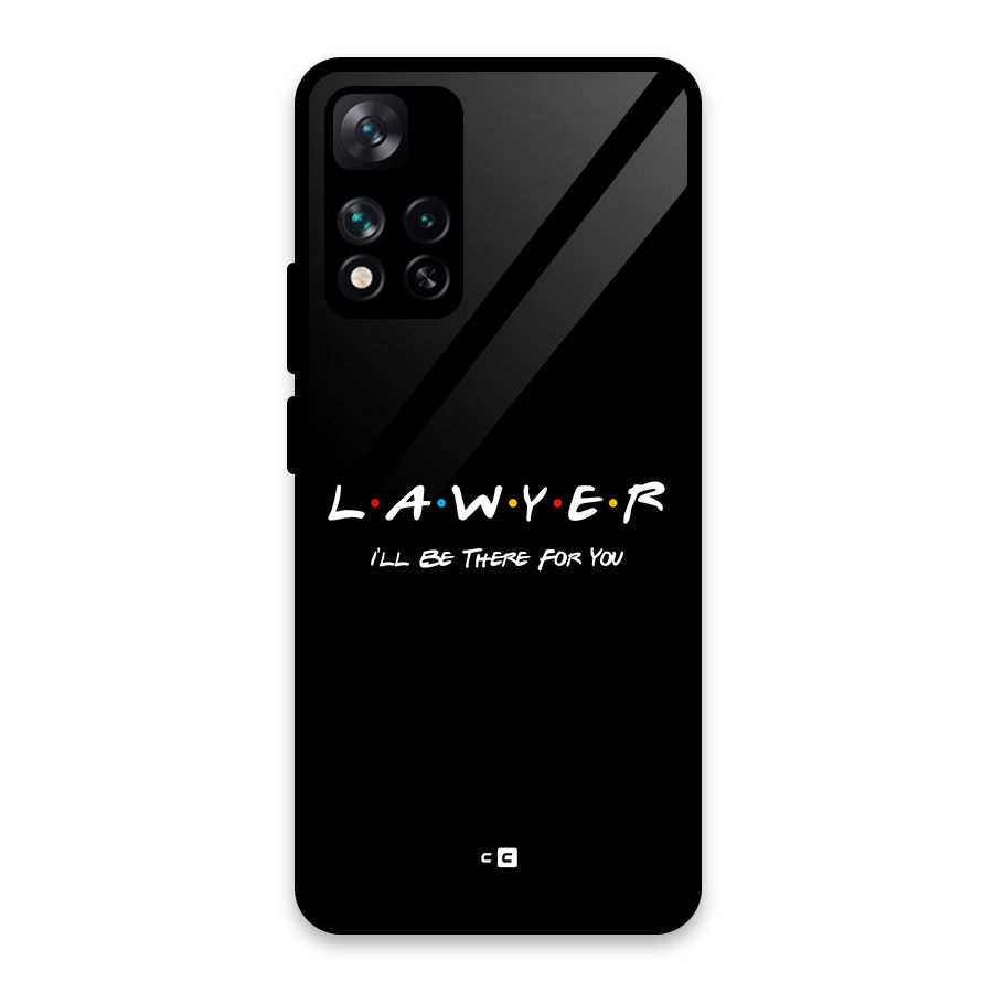 Lawyer For You Glass Back Case for Xiaomi 11i HyperCharge 5G