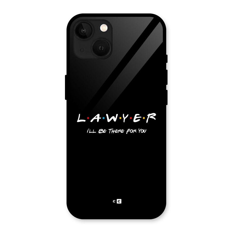 Lawyer For You Glass Back Case for iPhone 13