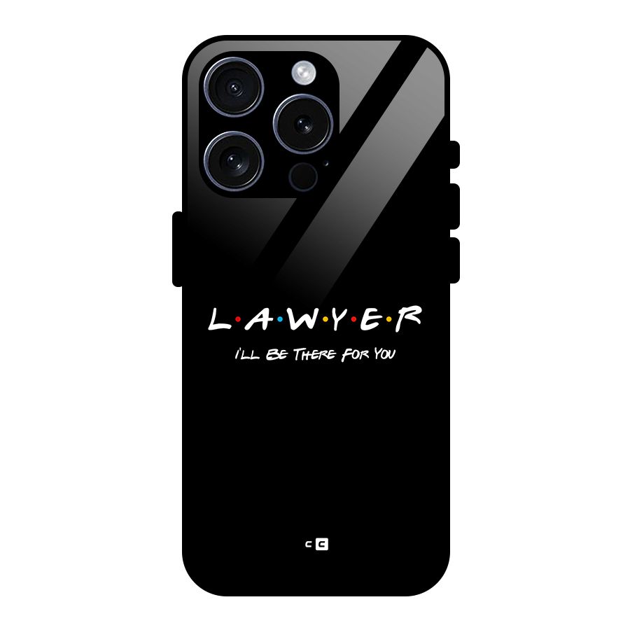 Lawyer For You Glass Back Case for iPhone 15 Pro