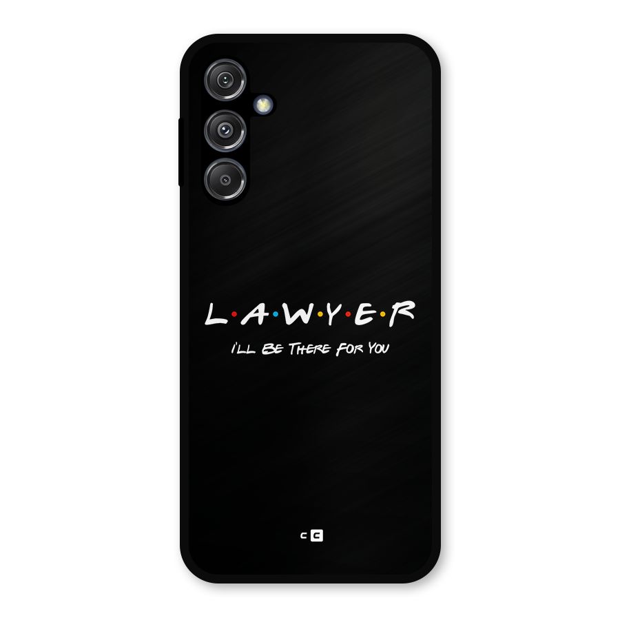 Lawyer For You Metal Back Case for Galaxy M34 5G
