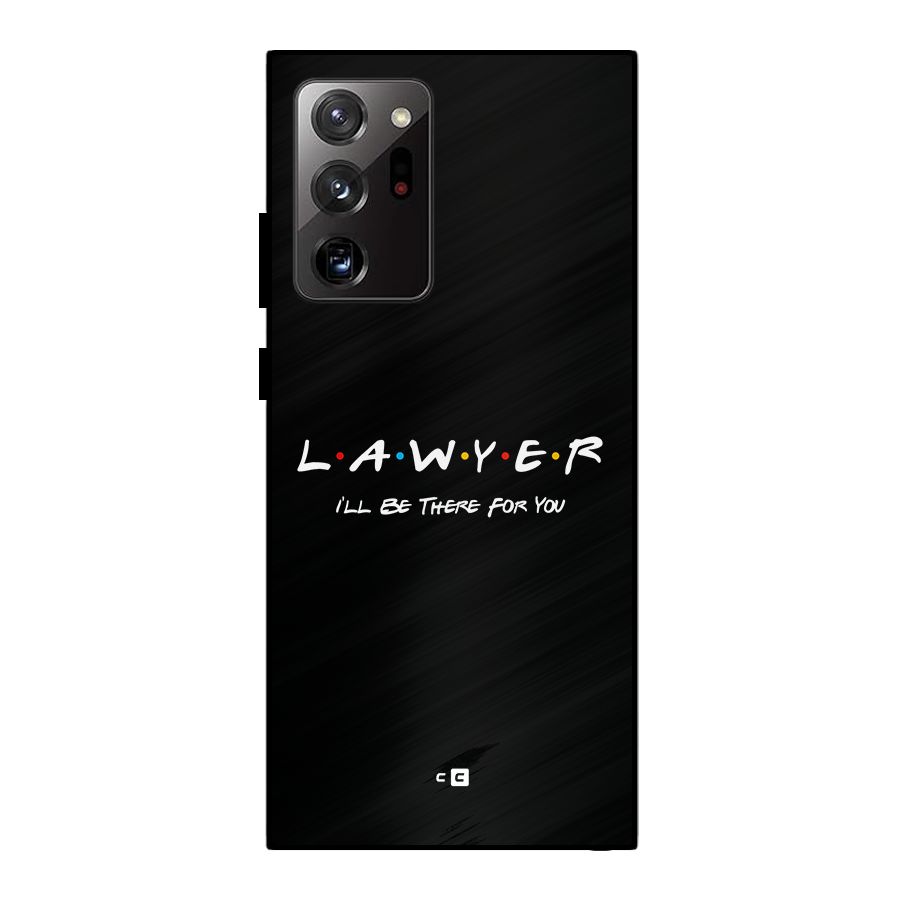 Lawyer For You Metal Back Case for Galaxy Note 20 Ultra