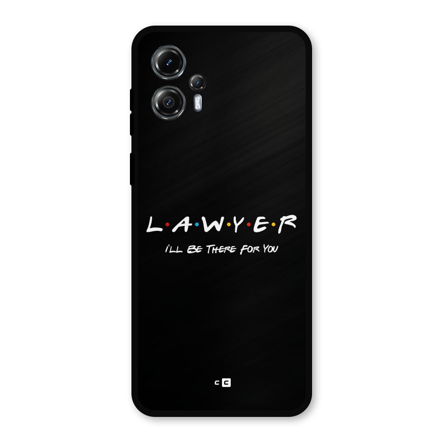 Lawyer For You Metal Back Case for Moto G13