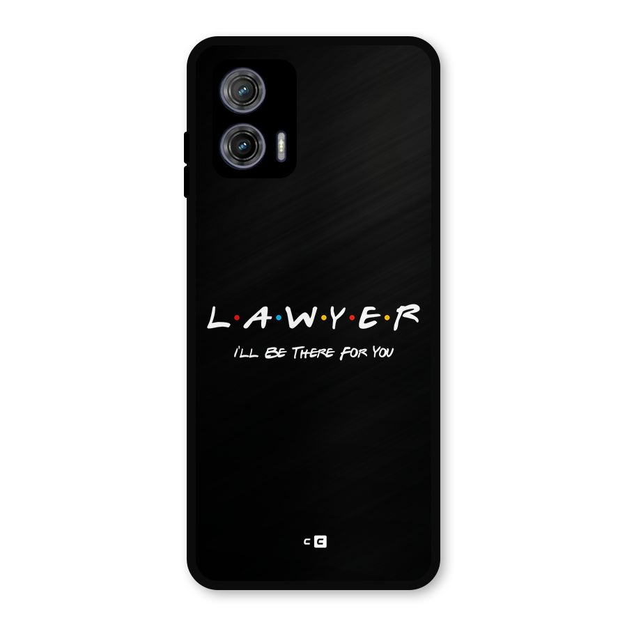 Lawyer For You Metal Back Case for Moto G73
