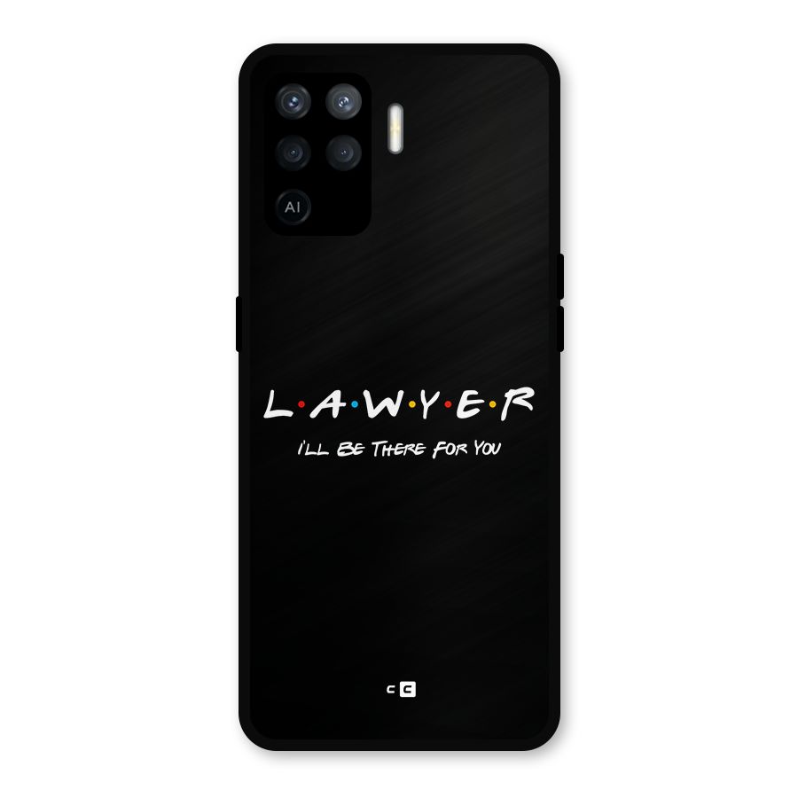 Lawyer For You Metal Back Case for Oppo F19 Pro
