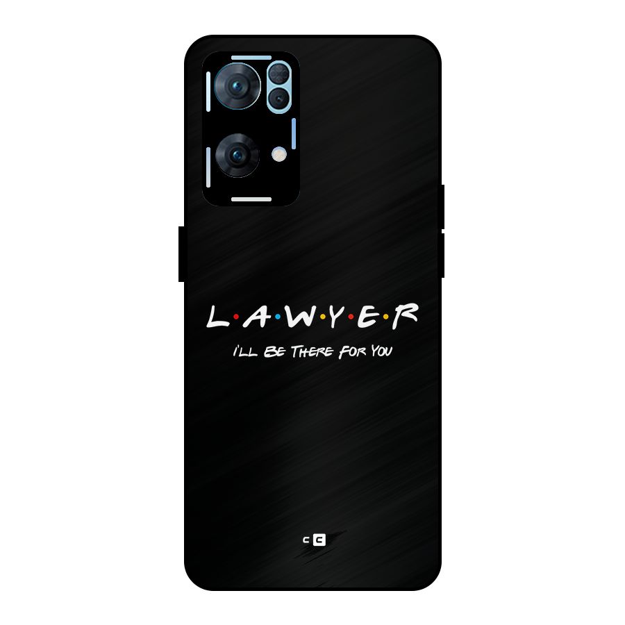 Lawyer For You Metal Back Case for Oppo Reno7 Pro 5G
