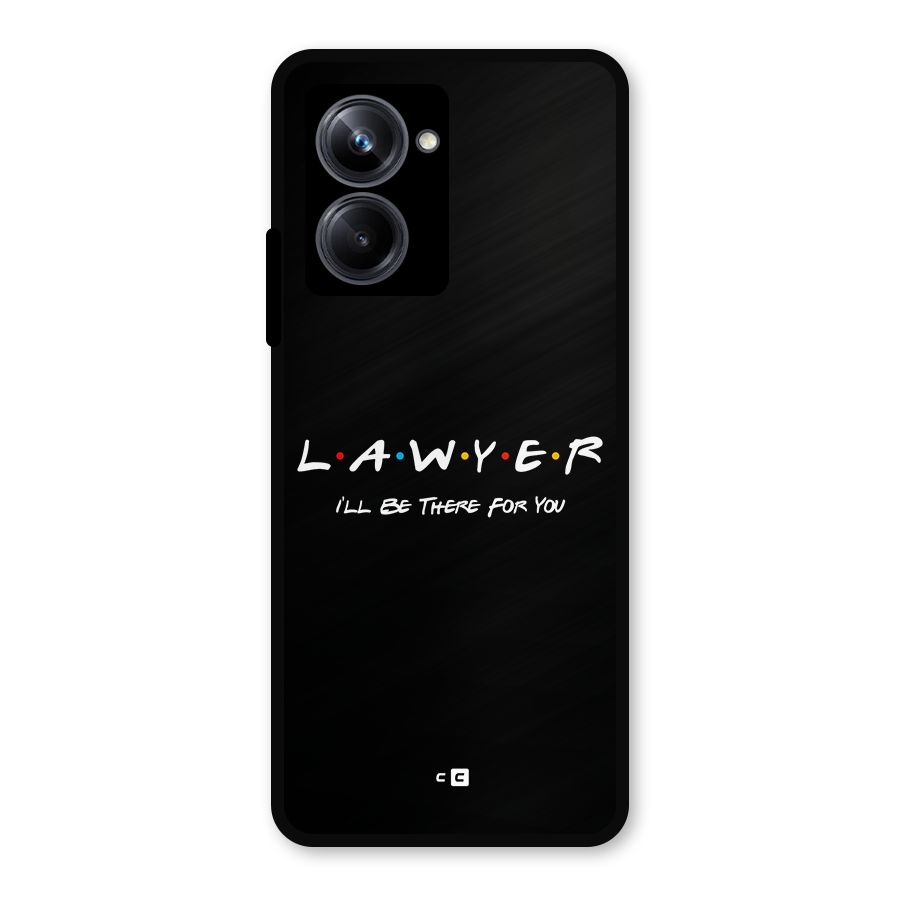 Lawyer For You Metal Back Case for Realme 10 Pro