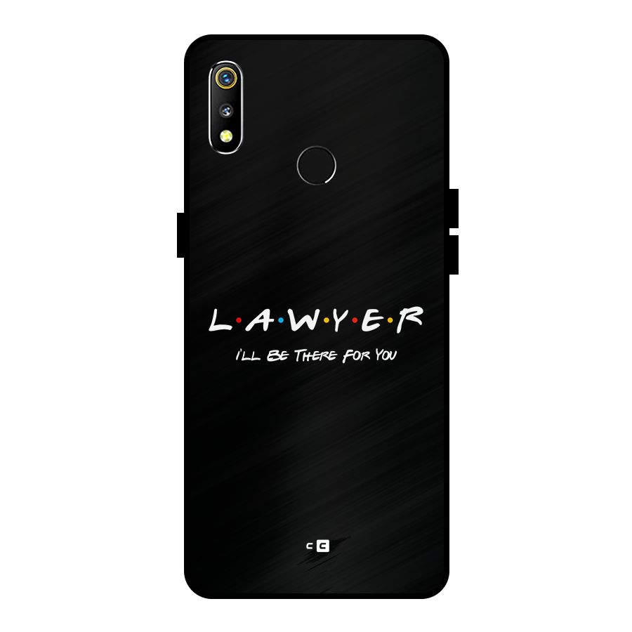 Lawyer For You Metal Back Case for Realme 3
