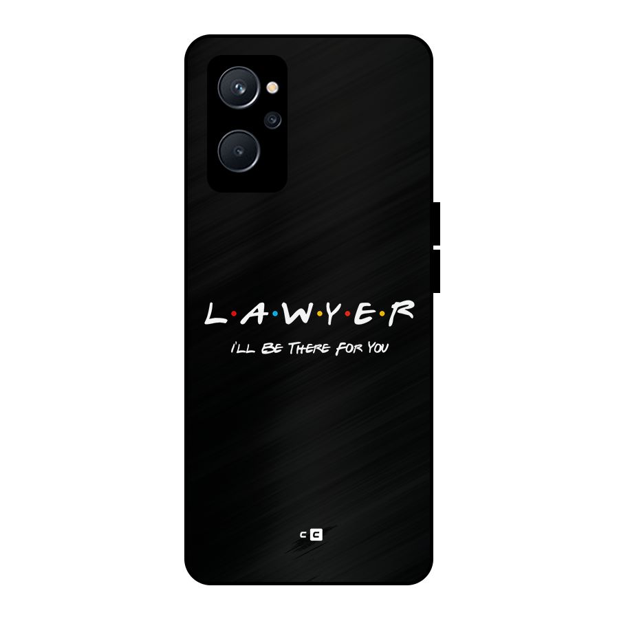 Lawyer For You Metal Back Case for Realme 9i 5G