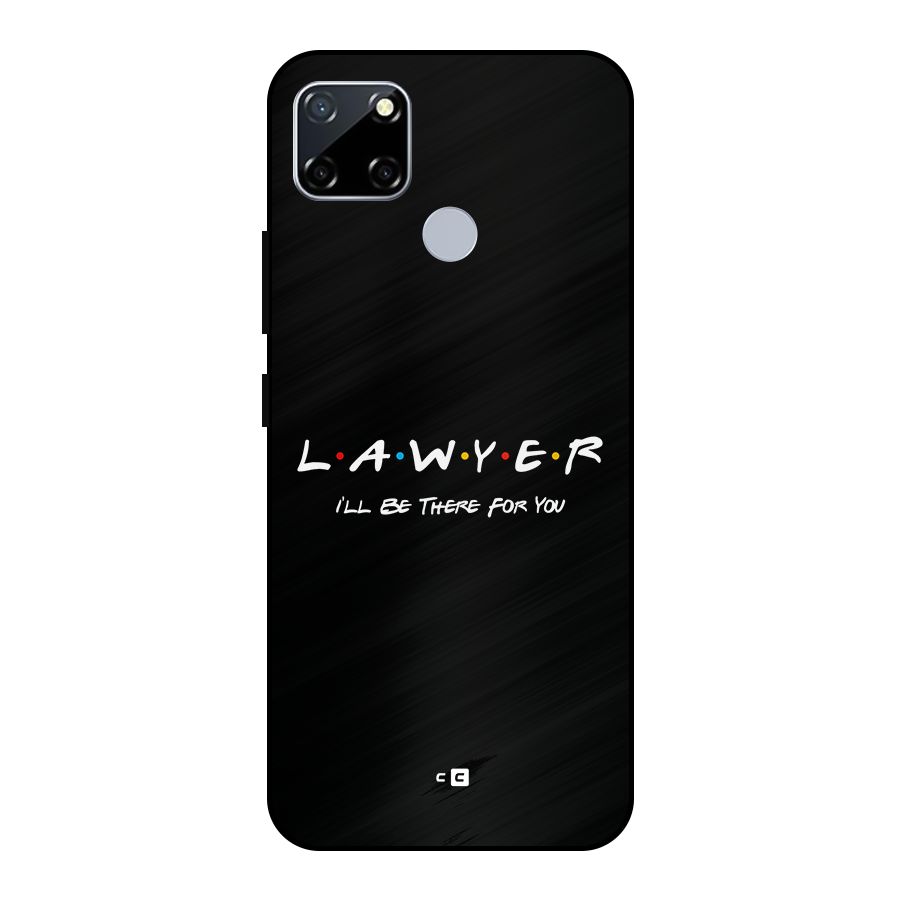 Lawyer For You Metal Back Case for Realme Narzo 20