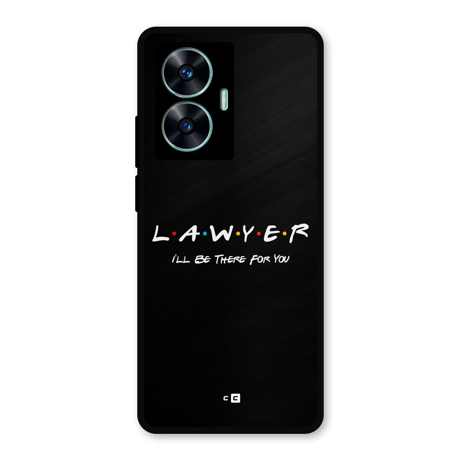 Lawyer For You Metal Back Case for Realme Narzo N55