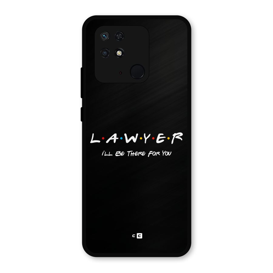Lawyer For You Metal Back Case for Redmi 10 Power