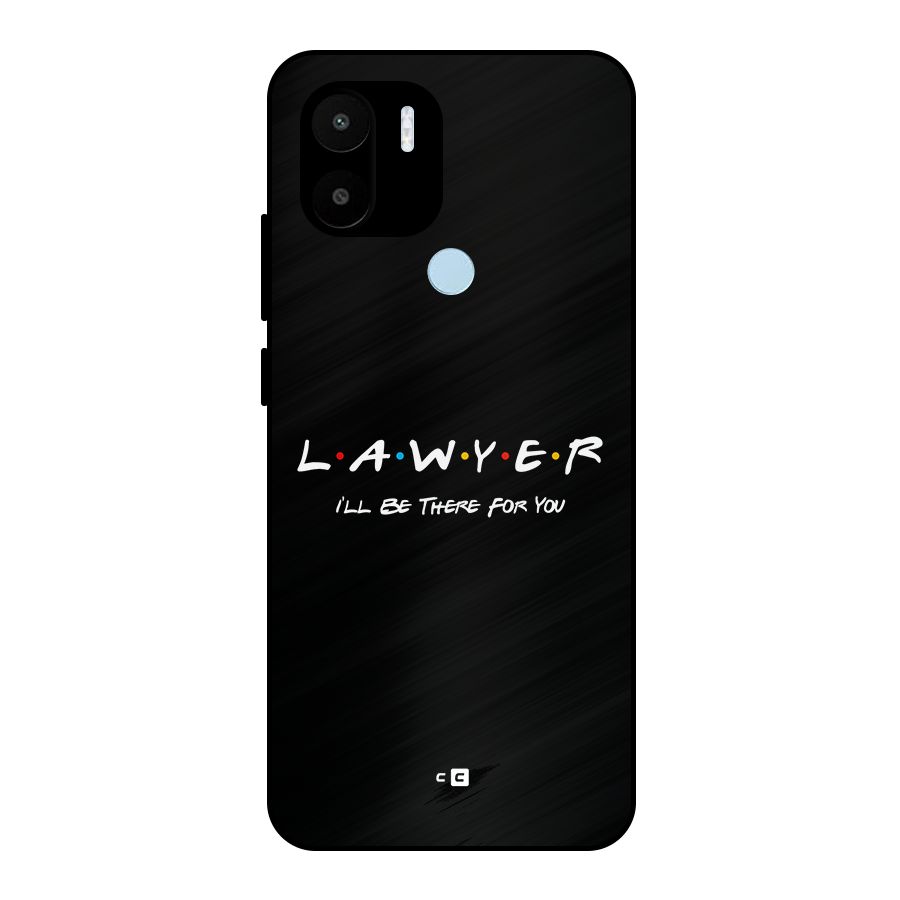 Lawyer For You Metal Back Case for Redmi A2 Plus