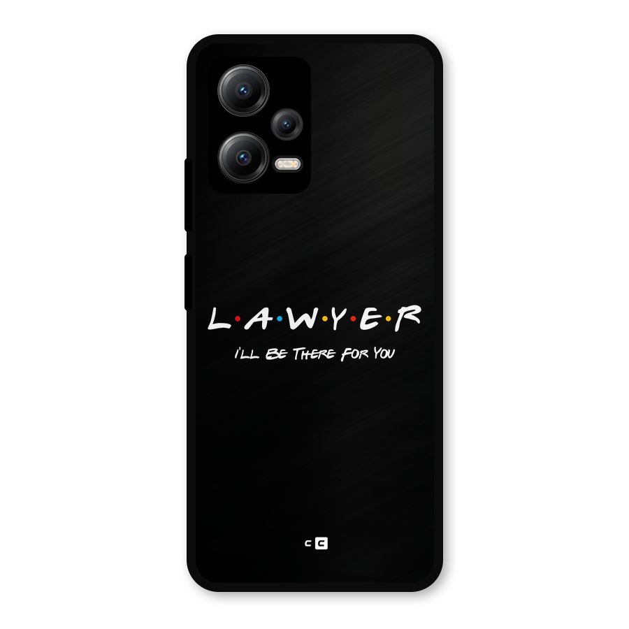 Lawyer For You Metal Back Case for Redmi Note 12 5G