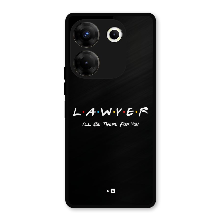 Lawyer For You Metal Back Case for Tecno Camon 20