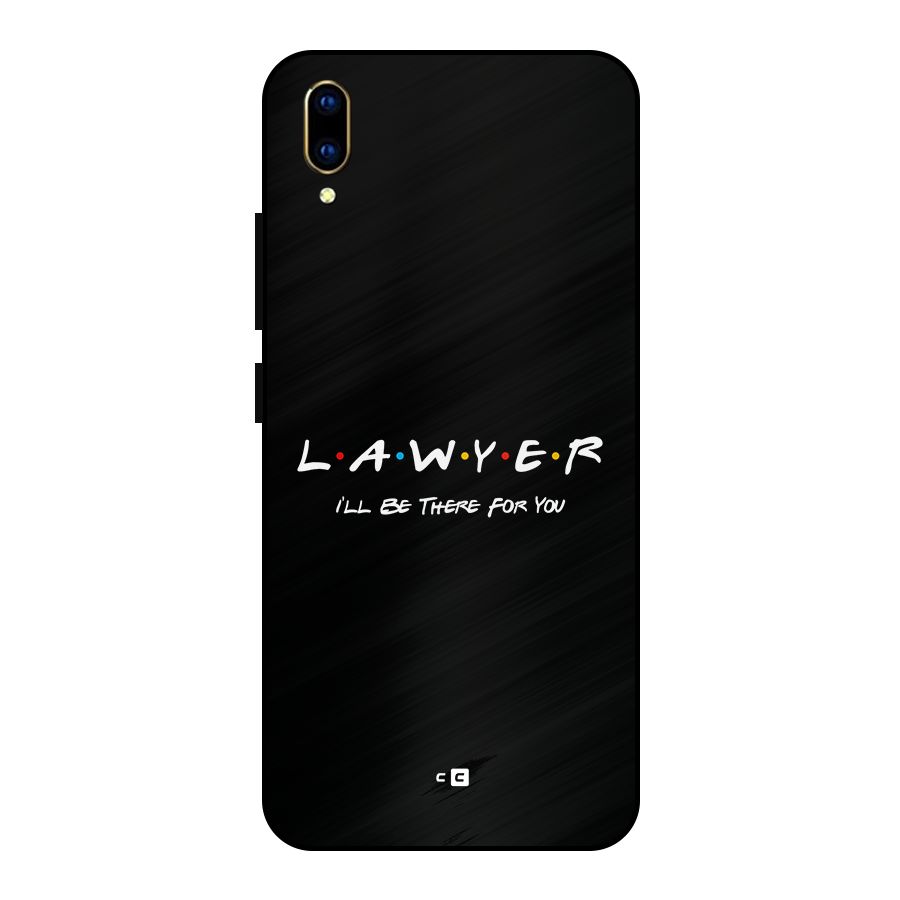 Lawyer For You Metal Back Case for Vivo V11 Pro