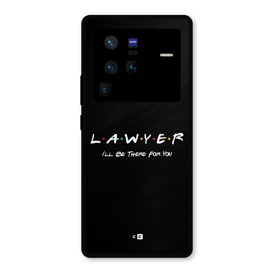 Lawyer For You Metal Back Case for Vivo X80 Pro