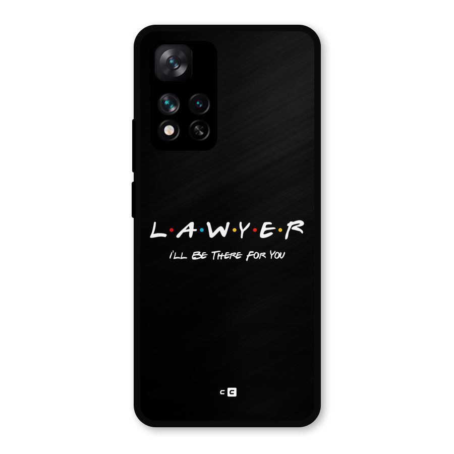 Lawyer For You Metal Back Case for Xiaomi 11i 5G