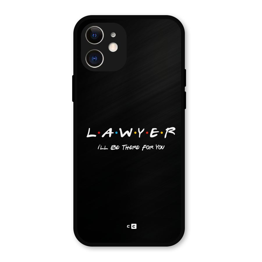 Lawyer For You Metal Back Case for iPhone 12